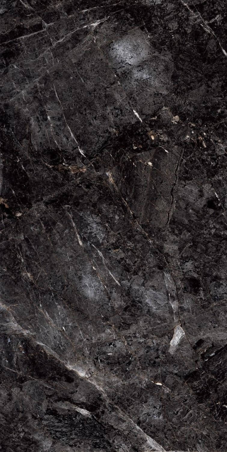 Керамогранит Ocean Ceramic 80x160 Africano Nero, 80x160, под камень, чёрный, полированный
