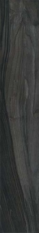 Керамогранит Vallelunga Tabula Nero, 15x90, под дерево, чёрный, матовый