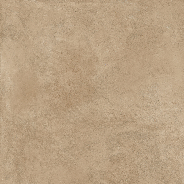 Керамогранит Coliseum Gres Creta Clay, 60x60, под бетон, бежевый, матовый