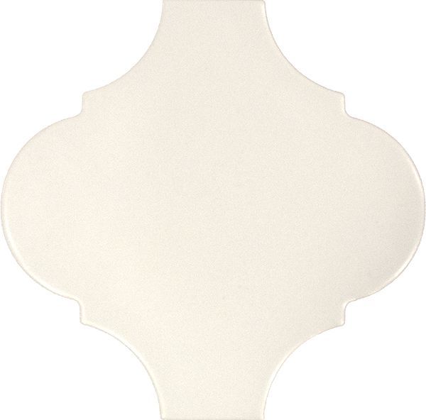 Настенная плитка Tonalite Satin Arabesque Talco, 14.5x14.5, моноколор, белая, глянцевая
