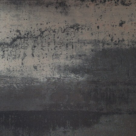 Керамогранит Tau Ceramica Corten B Mat., 60x60, под металл, чёрный, матовый