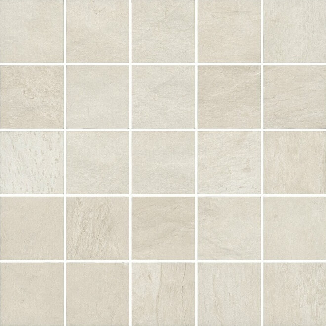 Мозаика Kerama Marazzi Рамбла Беж MM12130, 25x25, под камень, бежевая, матовая