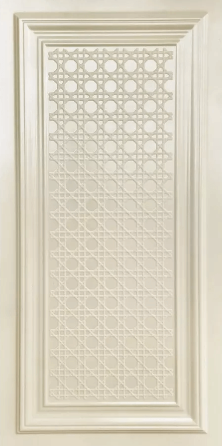 Декор Petracer's Viennese 800 Pannello Bianco, 40x80, моноколор, бежевый, матовый