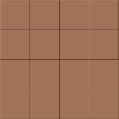 Керамогранит Keramark Фальш - квадрат Светло-Кирпичный (плитка-модуль), 60x60, моноколор, коричневый, матовый