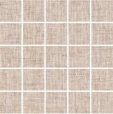 Мозаика Sant'Agostino Fineart Mosaico Sand, 30x30, под текстиль, бежевая, матовая