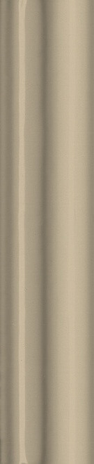 Бордюр Kerama Marazzi Клемансо Багет Граньяно беж темный, 3x15, моноколор, бежевый, глянцевый