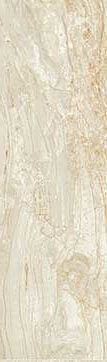Керамогранит NovaBell Imperial Crema Silk., 10x30, под мрамор, бежевый, полированный