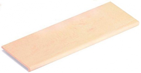 Ступень Venatto Peld. Beige Siena, 32x120, под камень, бежевая, глянцевая