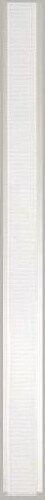 Бордюр CeDam Lustri List Easy Bianco Lucido, 4x50, под обои, белый, глянцевый