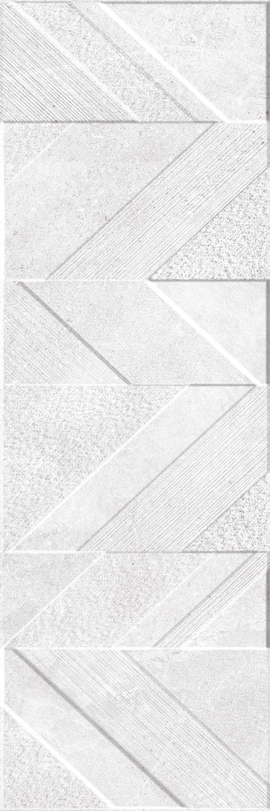 Настенная плитка Ibero Lune Concept Ice MATE, 30x90, под камень, серая, рельефная