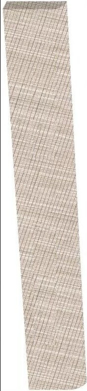 Плинтус Sant'Agostino Tailorart Battiscopa Sand, 7.3x60, под текстиль, бежевый, матовый