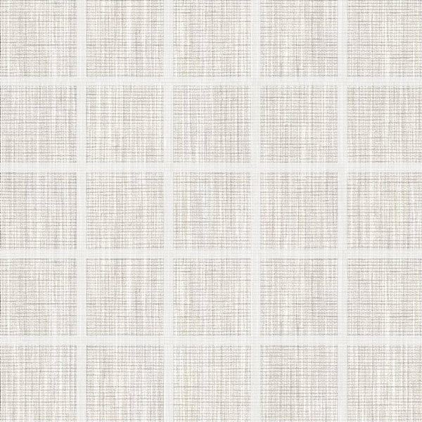 Мозаика Sant'Agostino Tailorart Mosaico Light, 30x30, под текстиль, белая, матовая