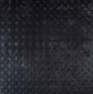 Керамогранит Iris Stage Blue Boss, 60x60, под металл, чёрный, матовый