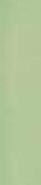 Настенная плитка Ceramica Grazia Listelli Laguna, 6.5x26, моноколор, зелёная, глянцевая