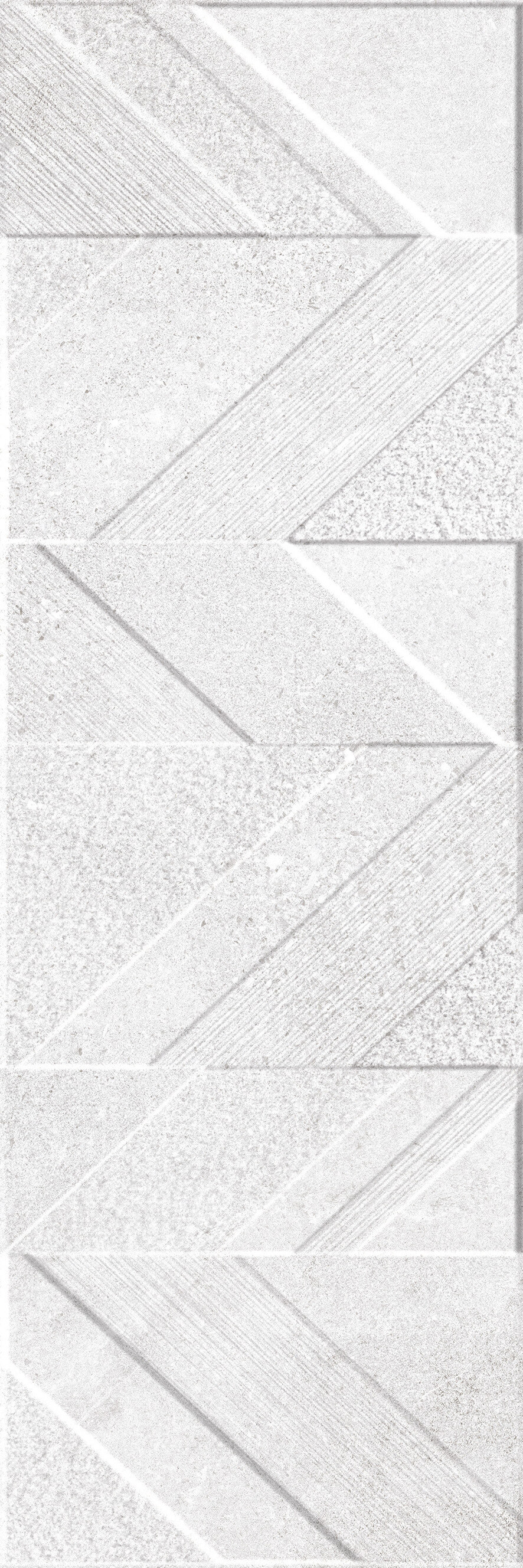 Настенная плитка Ibero Lune Concept Ice MATE, 30x90, под камень, серая, рельефная