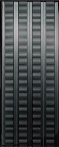 Декор CeDam Lustri Dec Easy Nero Lucide, 20x50, под обои, чёрный, глянцевый