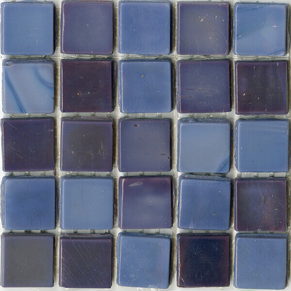 Мозаика Jnj Mosaic СК 3538 Lilac, 29.5x29.5, под камень, синяя, глянцевая