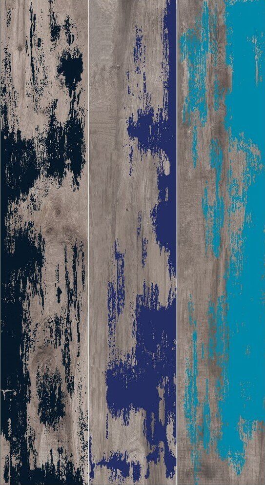 Бордюр ABK Dolphin List. Grey Enamel Rett. Mx4, 20x120, под дерево, мультиколор, матовый