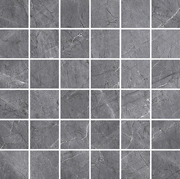 Мозаика Керамин Канон 1 Ковёр, 30x30, под камень, антрацит, матовая