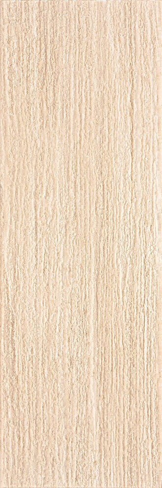 Настенная плитка Rako Senso WITVE130, 20x60, под травертин, бежевая, матовая