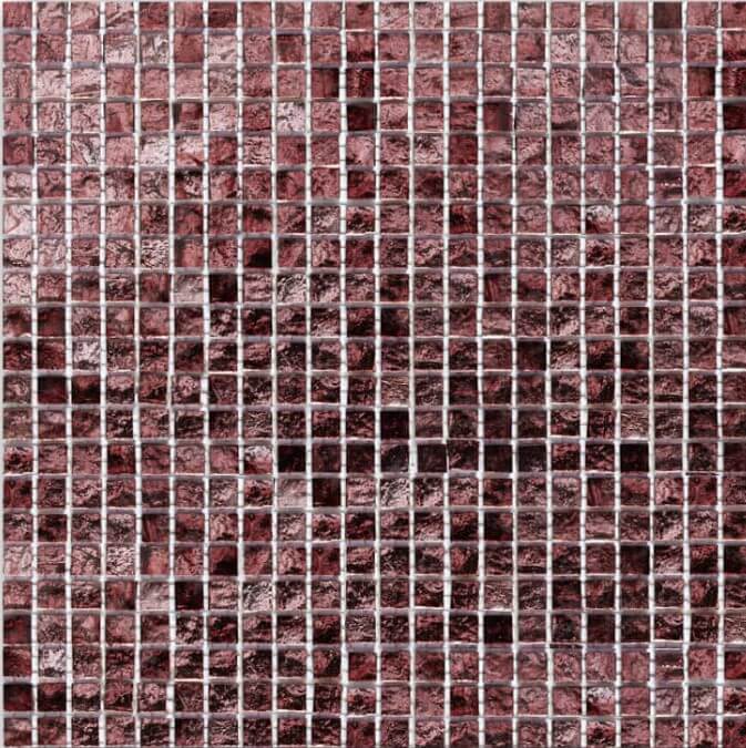 Мозаика Art & Natura Murano Specchio MS11, 15x15, под металл, коричневая, глянцевая