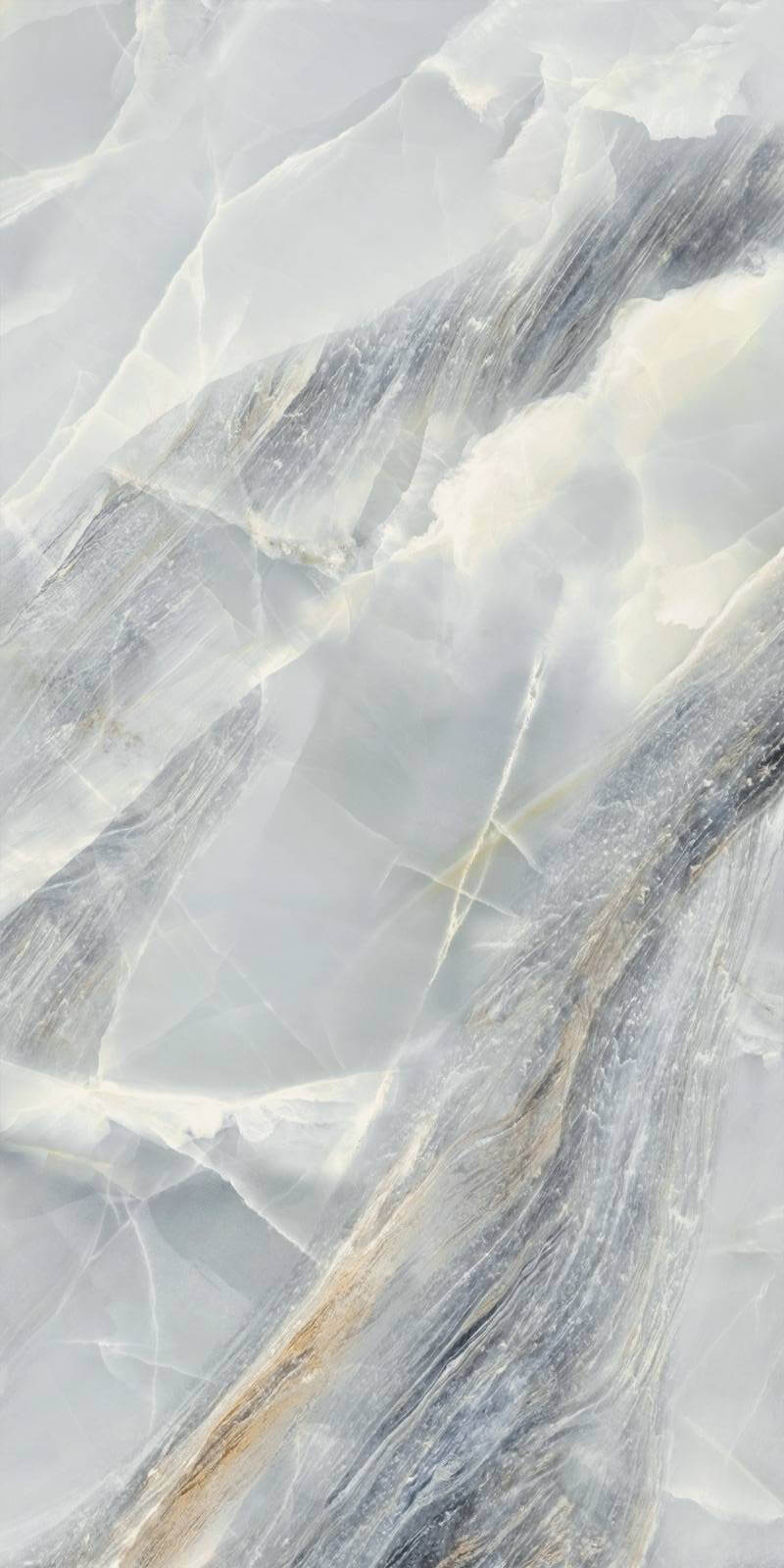 Керамогранит Delacora Estelle Blue, 60x120, под оникс, голубой, лаппатированный