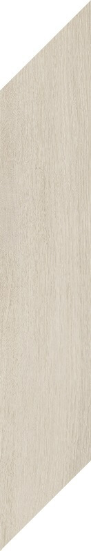 Керамогранит Paradyz Heartwood Crema Chevron Prawy, 19.8x179.8, под дерево, бежевый, матовый