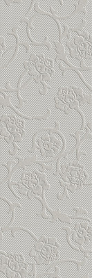Декор Settecento Regent Street Dec. Soho White, 24x72, под текстиль, белый, матовый