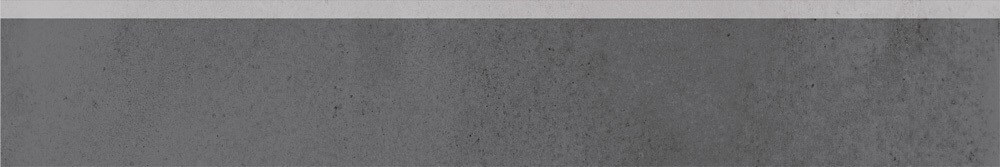 Плинтус Kerama Marazzi Мирабо Серый темный обрезной, 9x60, под бетон, серый, матовый