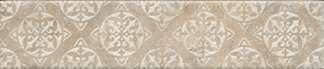 Декор Kerama Marazzi Брюссель 3 матовый, 6x28.5, под камень, бежевый, матовый