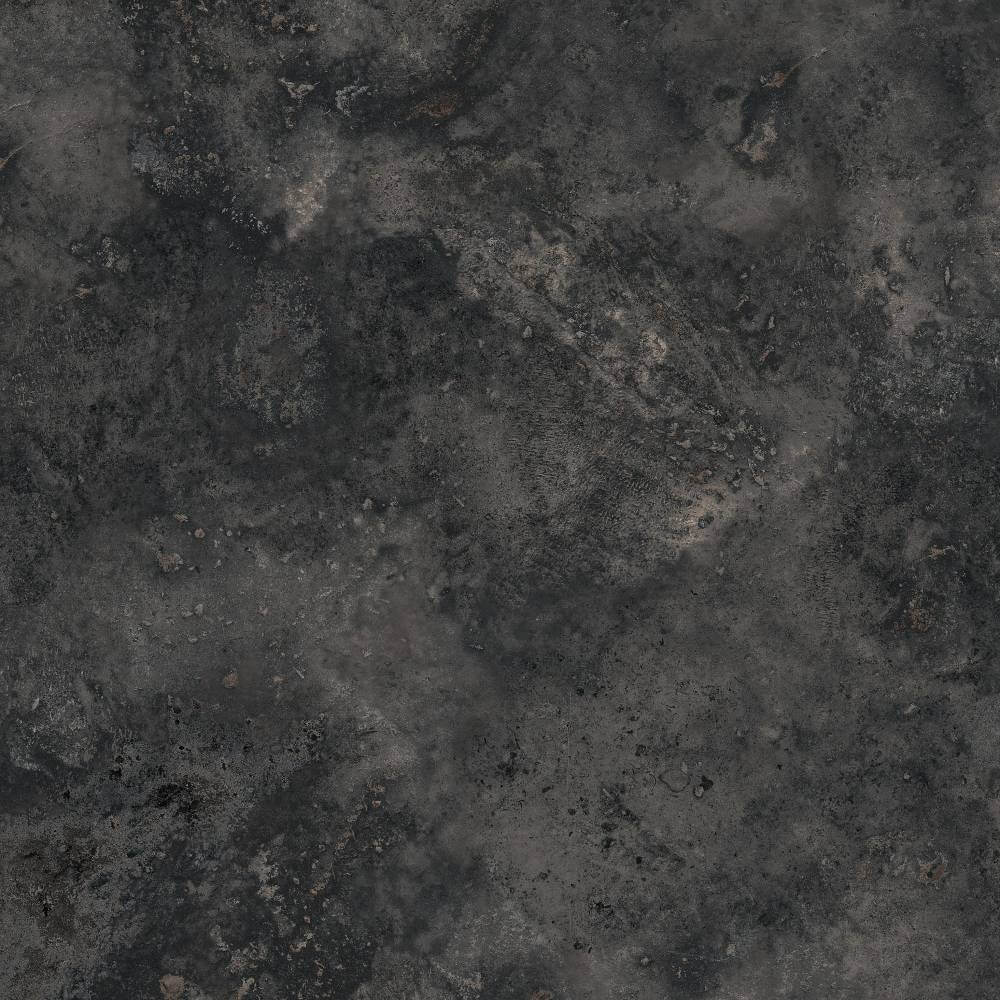 Керамогранит Atlas Concorde Aix Fumee, 75x75, под камень, антрацит, матовый