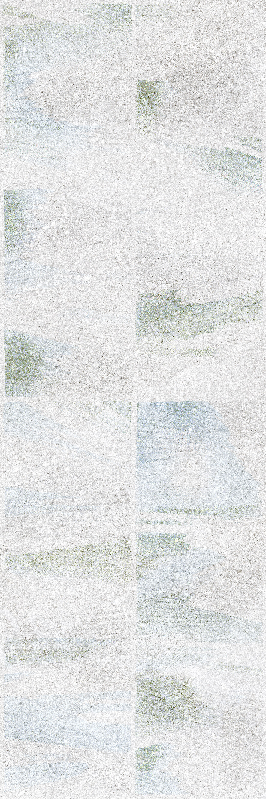 Настенная плитка Ibero Lune Art Ice MATE, 30x90, под камень, серая, рельефная