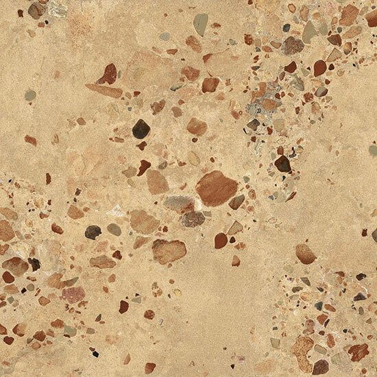 Керамогранит Fioranese Ceramica I Cocci Siciliani Naturale, 60.4x60.4, имитация терраццо, бежевый, матовый