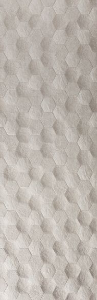 Настенная плитка Azulev Basalt Hexagon Marfil Rect, 29x69, под камень, бежевая, матовая
