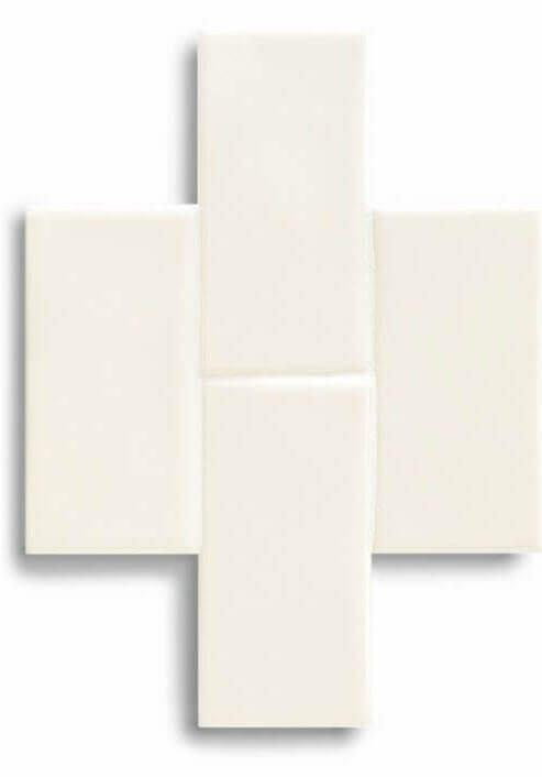 Настенная плитка Ceramica Grazia Essenze Brick Magnolia, 6.5x13, под майолику, бежевая, глянцевая