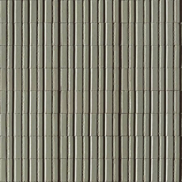 Керамогранит Ragno Glace Struttura 3D Raye Muschio Glossy, 7.5x20, под камень, зелёный, глянцевый