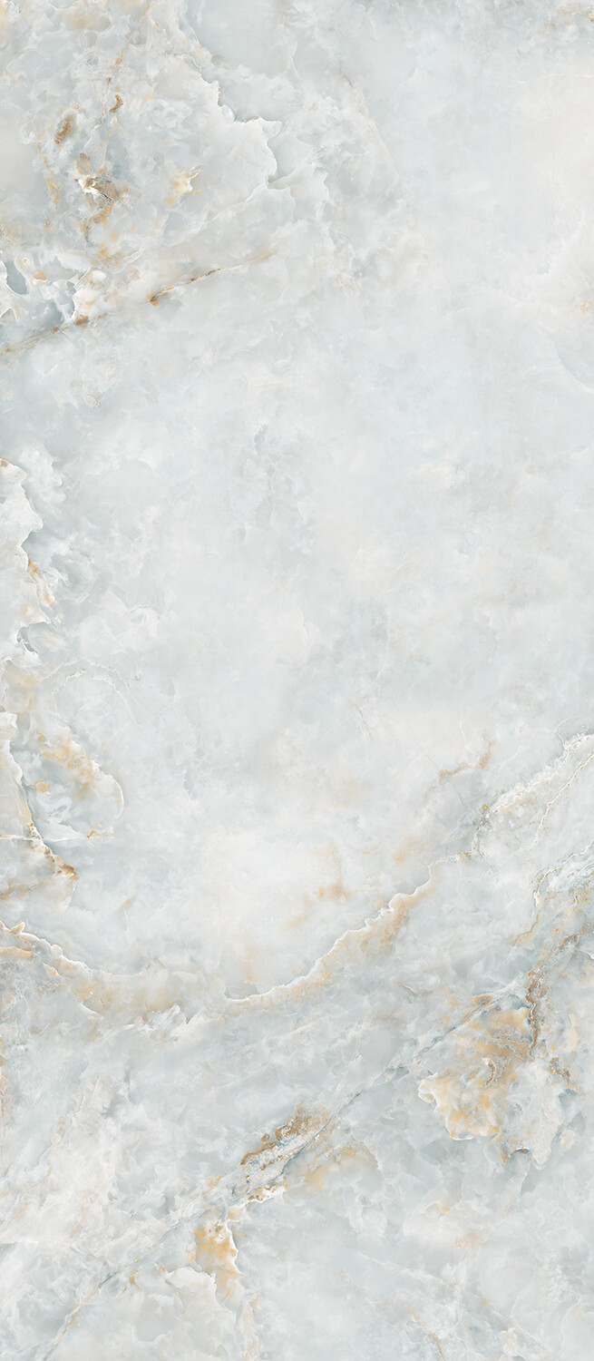 Керамогранит StaroSlabs Polished Solano Blue Home Elegance, 120x280, под оникс, голубой, полированный