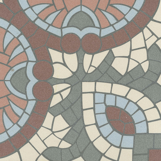 Керамогранит Revoir Paris Bel Histoire Gust, 15x15, под мозаику, мультиколор, матовый