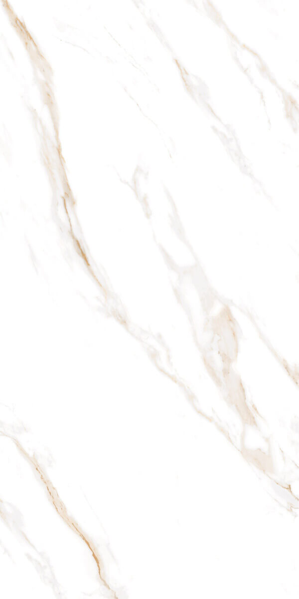 Керамогранит Ceradim Calacatta Regal Gold Белый Полированный, 60x120, под мрамор, белый, полированный