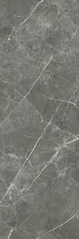 Настенная плитка Paradyz Noisy Whisper Graphite, 39.8x119.8, под мрамор, серая, матовая
