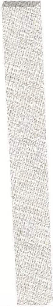 Плинтус Sant'Agostino Tailorart Battiscopa Light, 7.3x90, под текстиль, белый, матовый