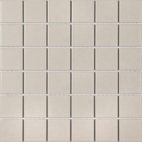 Мозаика Imagine Mosaic Керамика KKV48-BG, 30.6x30.6, моноколор, бежевая, матовая