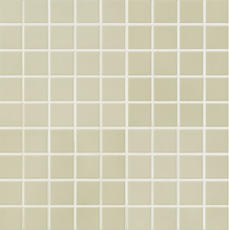 Мозаика Ceramica Grazia Essenze Mosaico  Felce, 30x30, моноколор, бежевая, глянцевая