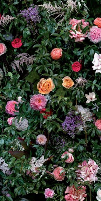 Керамогранит 41zero42 Paper41 Lux William, 60x120, флора, зелёный, глянцевый