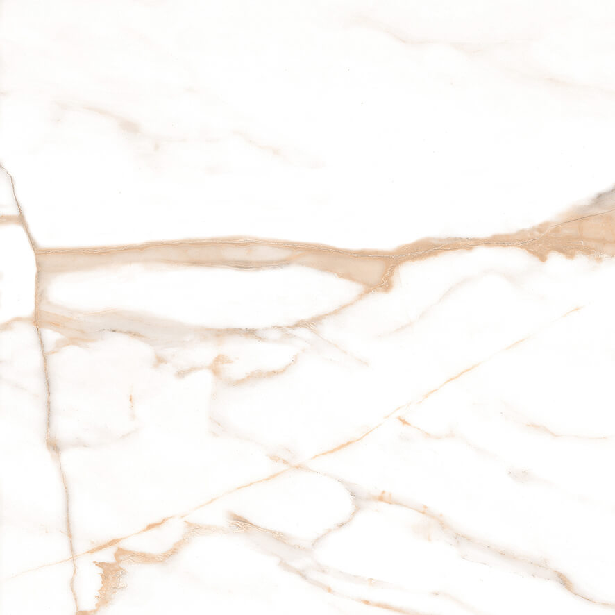 Керамогранит Ceradim Calacatta Goddes Gold Белый Полированный, 60x60, под мрамор, белый, полированный