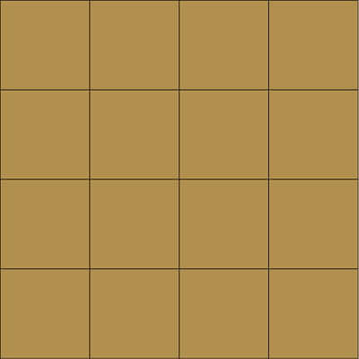 Керамогранит Keramark Фальш - квадрат Горчичный (плитка-модуль), 60x60, моноколор, жёлтый, матовый