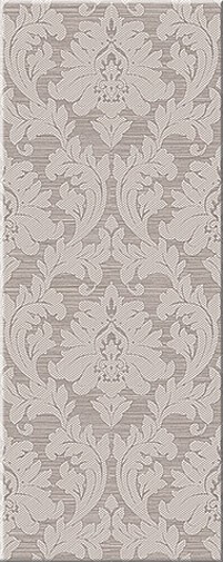 Настенная плитка Azori Chateau Mocca, 20.1x50.5, под обои, серая, матовая