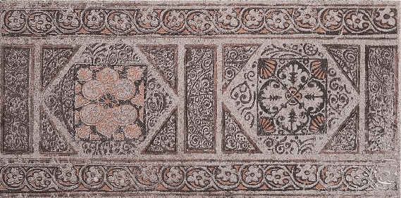 Подступенок Gresmanc Fuji Frontal Fuji EF-1, 16x31, под обои, коричневый, матовый