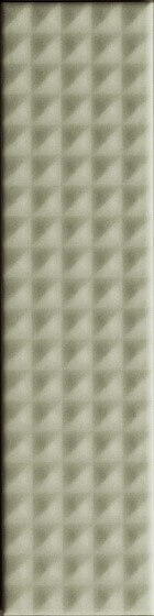 Настенная плитка 41zero42 Biscuit Stud Salvia, 5x20, моноколор, серебряная, матовая