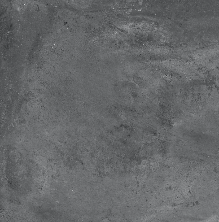 Керамогранит Dado Ceramica Gare du Nord Graphite Ret., 81x81, под бетон, серый, матовый